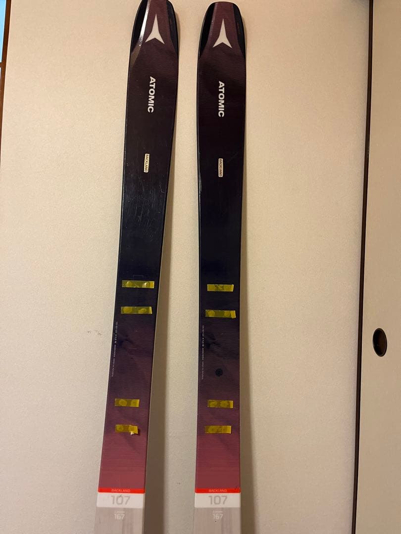 Atomic Backland 107 BCスキー板 女性用