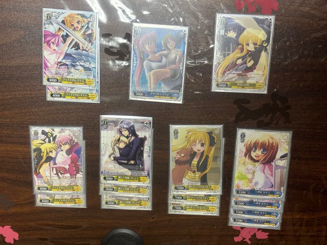 ヴァイスシュヴァルツ 魔法少女リリカルなのは A's カードセット 60枚