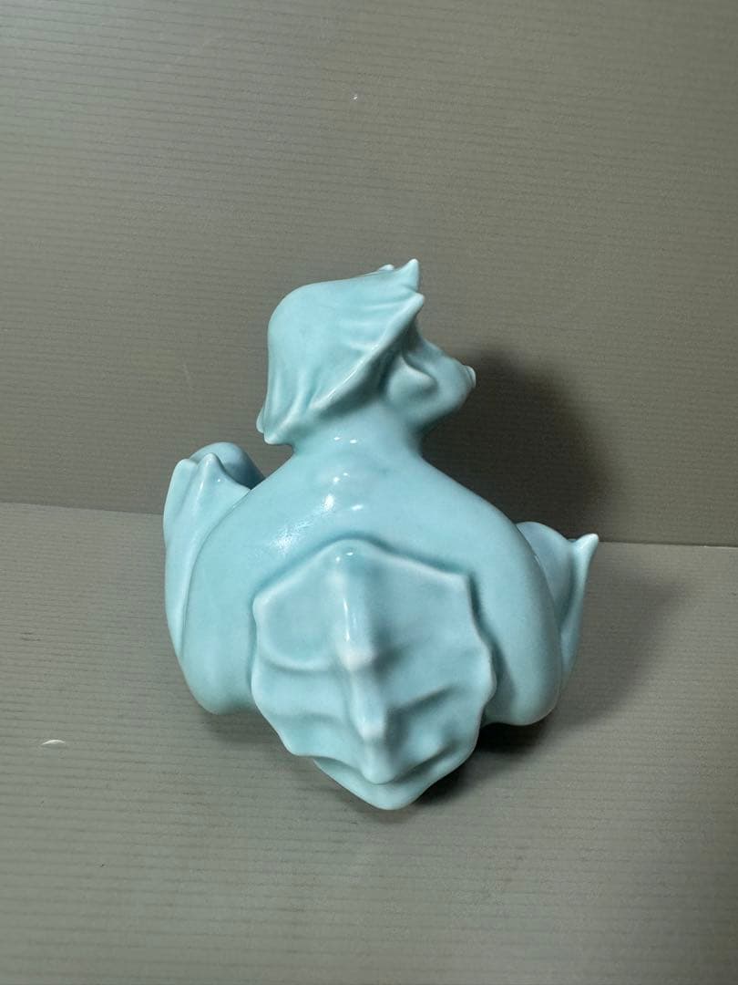 2139 深川製磁　青磁　カッパ　置物