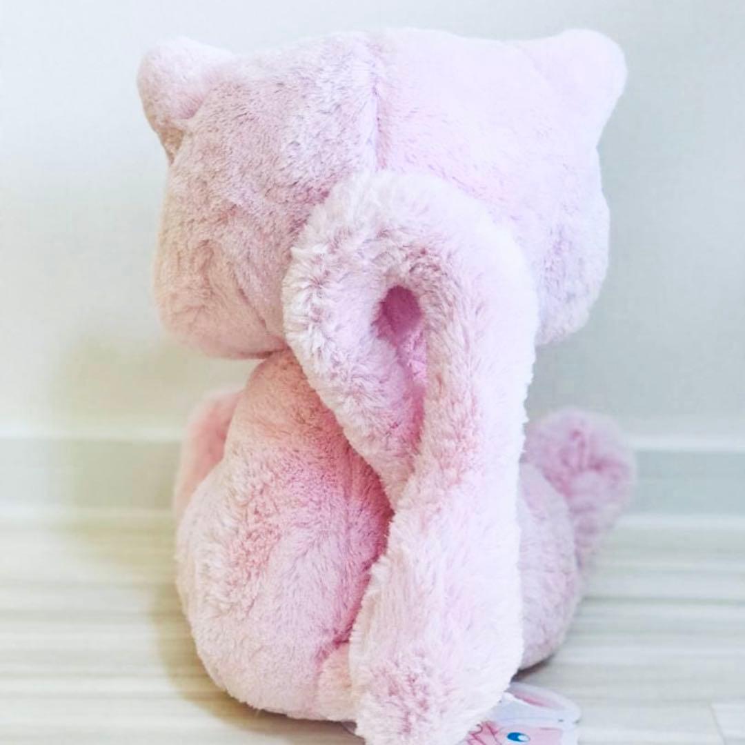 新品未使用 紙タグ付 おっきいふわふわぬいぐるみ ミュウ ポケモンセンター