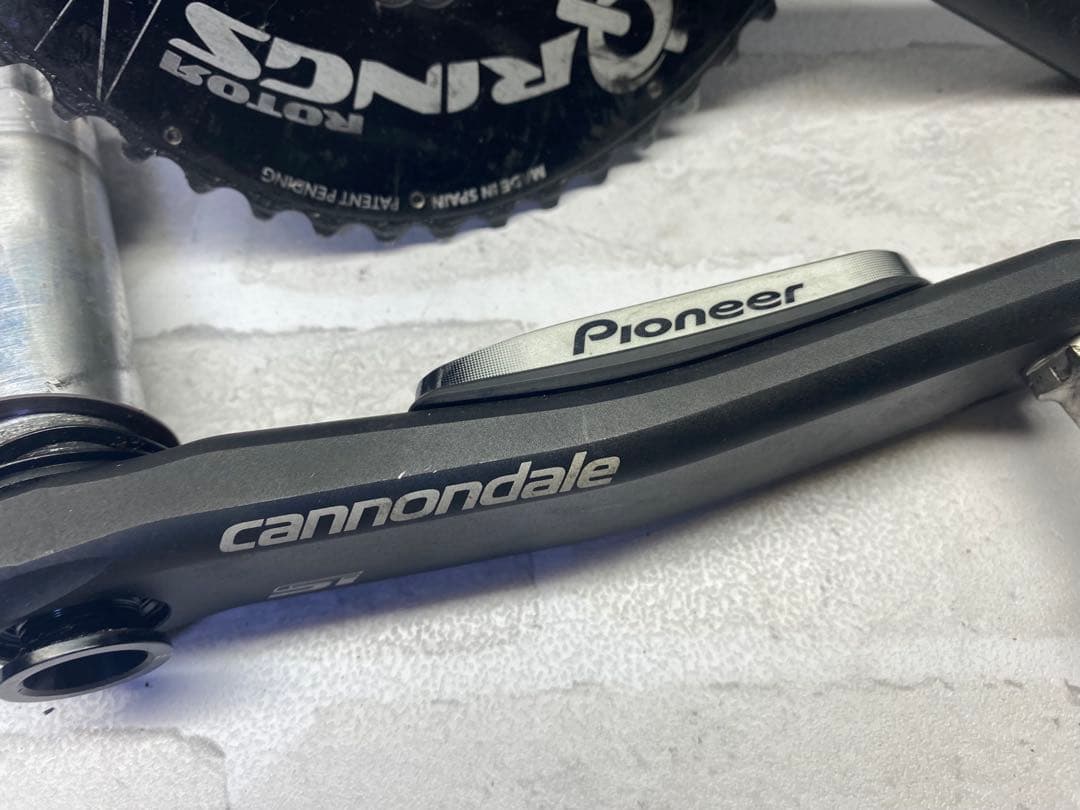 パイオニア　パワーメーター　キャノンデールSIクランク