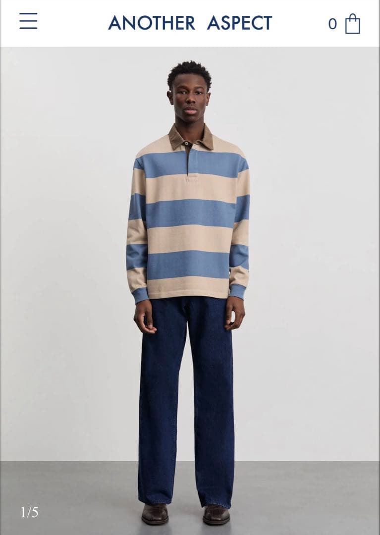 【新品未使用】ANOTHER ASPECT RUGBY POLO 1.0