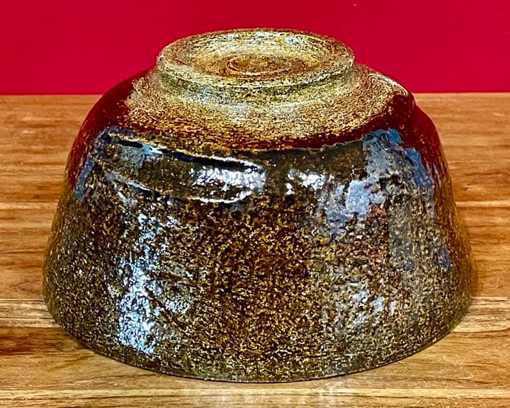 政所窯 永興紹道(飴くすり菊桐彫菓子鉢) 裏千家十五代 鵬雲斎 書付 菓子器