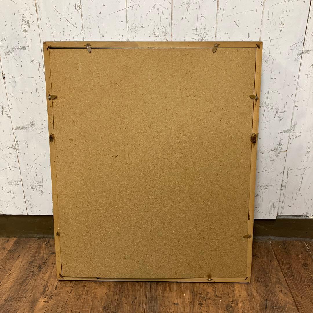 昭和レトロ ルノワール 人物画 女性画 複製画 絵画 世界名画 美少女 額装