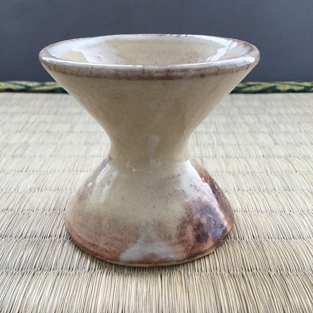 茶道具　萩焼　蓋置　萩千切蓋置　十二代　田原陶兵造　S32FO