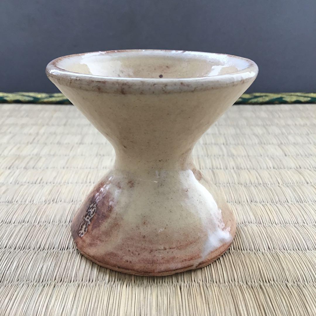 茶道具　萩焼　蓋置　萩千切蓋置　十二代　田原陶兵造　S32FO