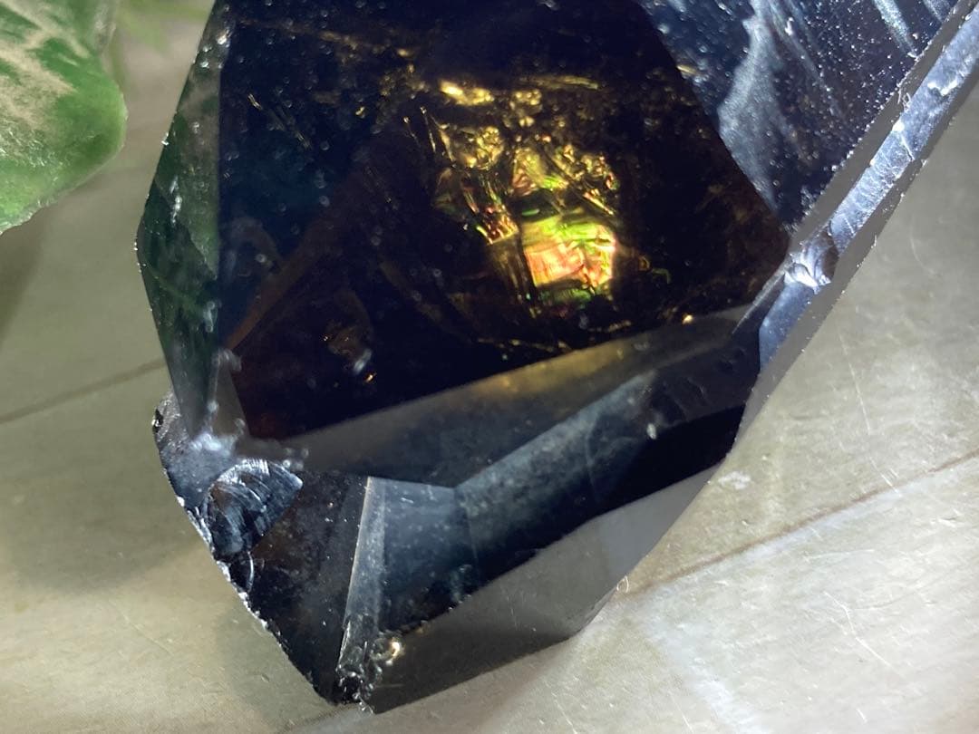 タントリックトリプレッツ✨　スモーキーレムリアンシード　クリスタル　原石　水晶