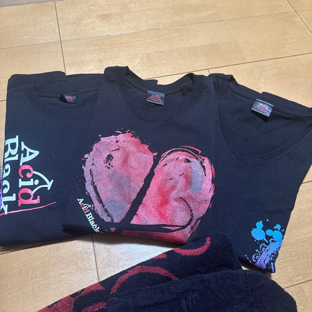 Acid Black CherryメンズМレディース Tシャツ FCタオルセット