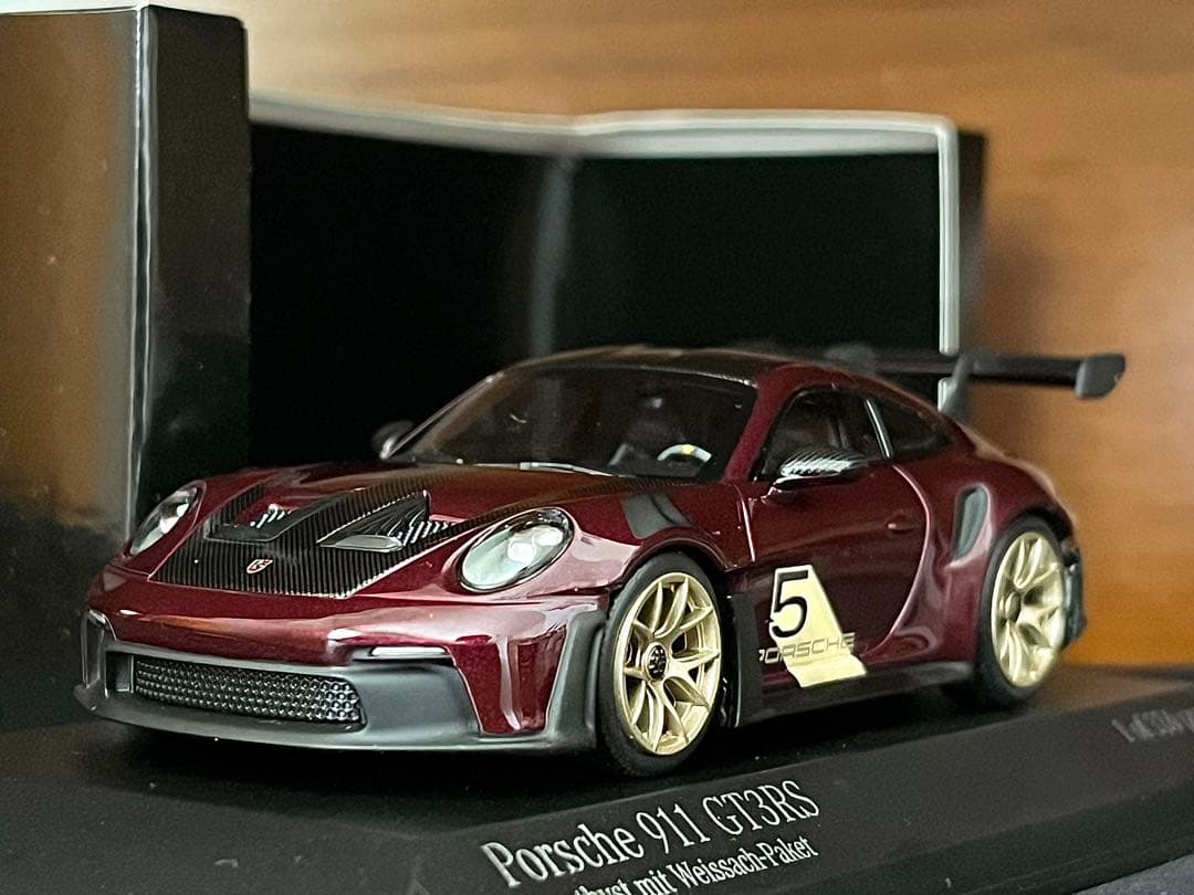 1/43 限定336 ミニチャンプス ポルシェ 911 GT3RS アメシスト