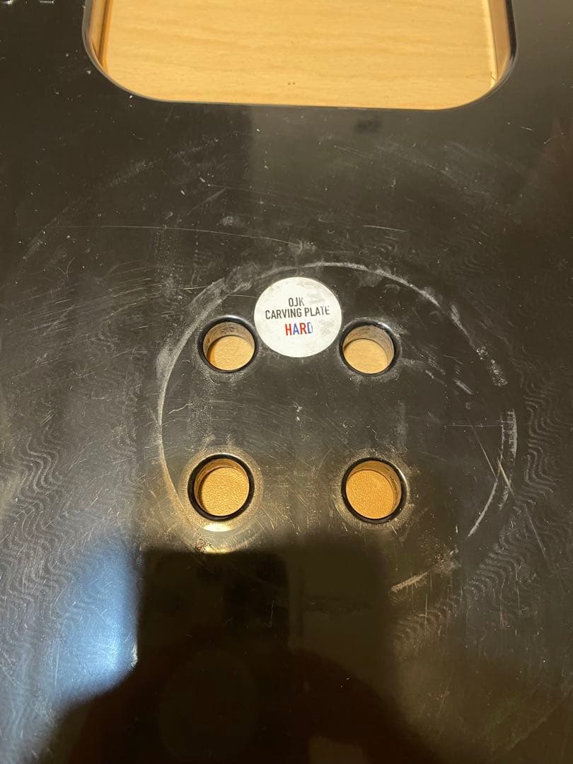 OJKプレート　CP-01ハード　ブラック