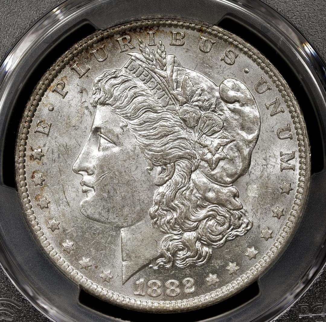 PCGS-MS61 アメリカ 1882O　モルガンダラー銀貨 ニューオリンズ