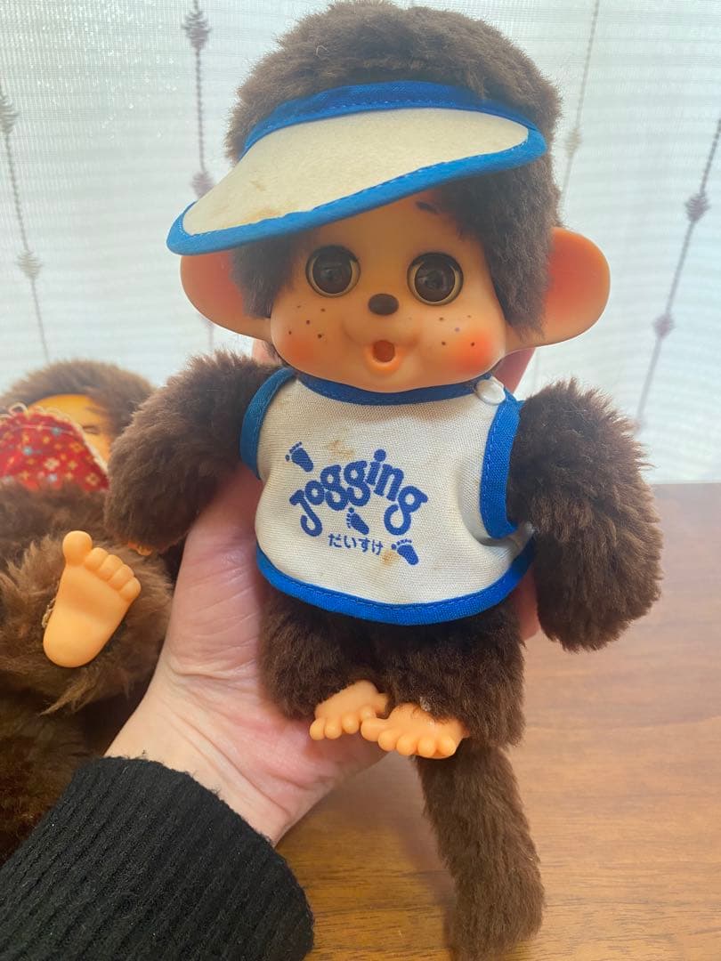 モンチッチ、大助くん人形3体セット　昭和レトロ