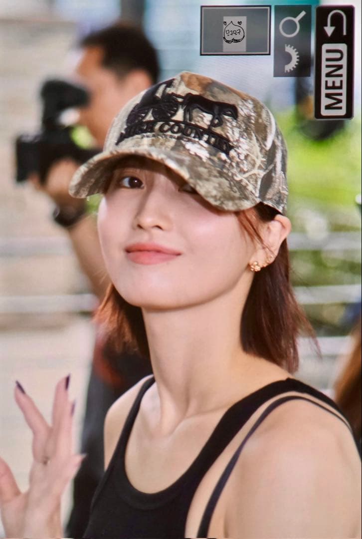 新品 TWICE MOMO モモ着用 NEW ERA ニューエラ キャップ 帽子