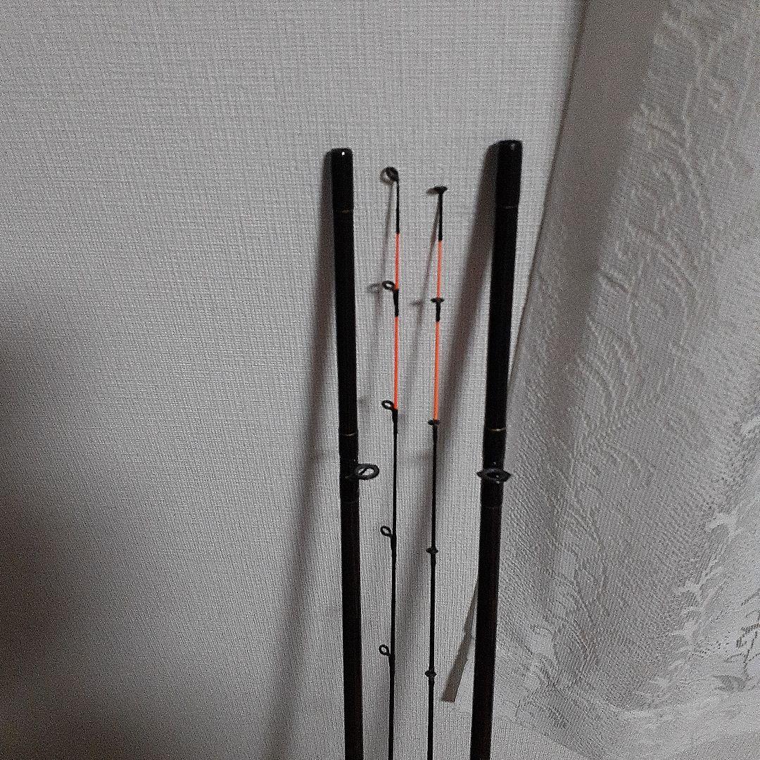 二本セット。ダイワ船竿未使用。クロスカーボバイキング。5-210。10-210。