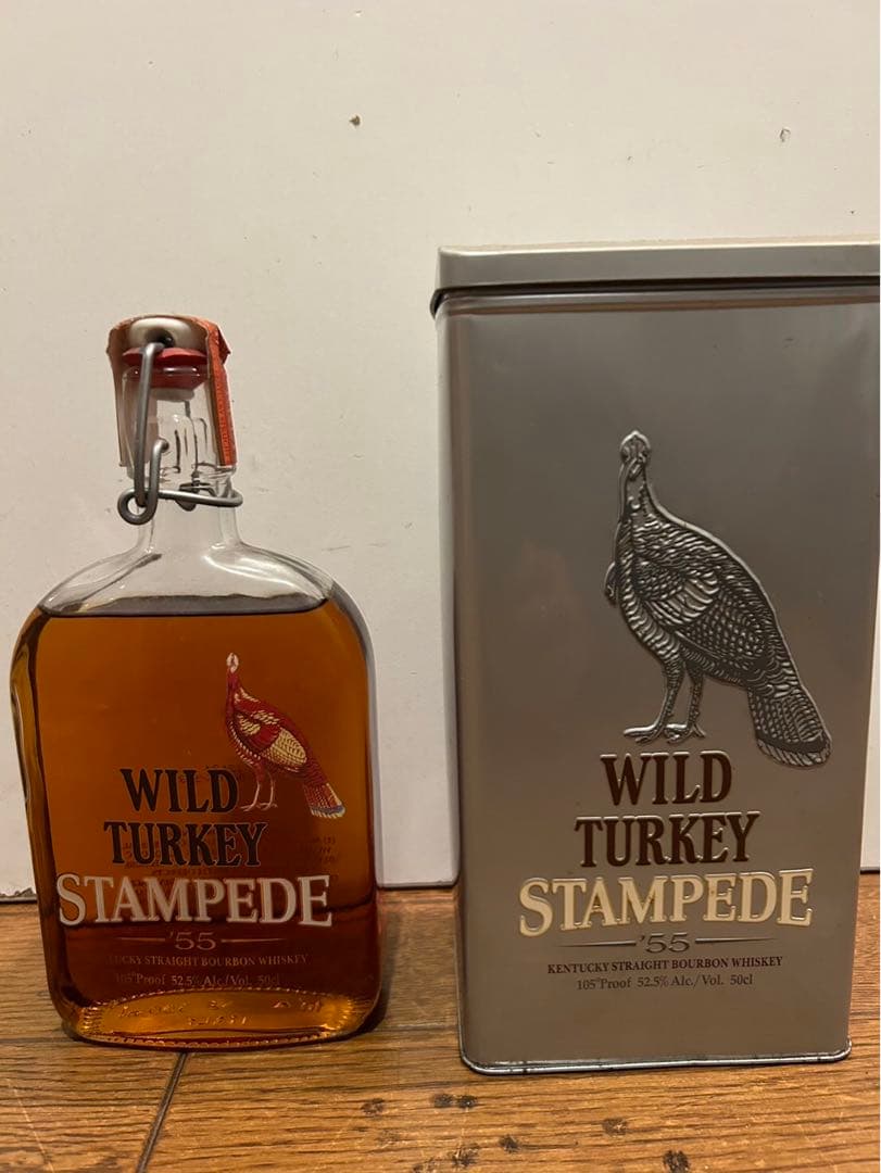 WILD TURKEY STAMPede バーボンウイスキー缶入り