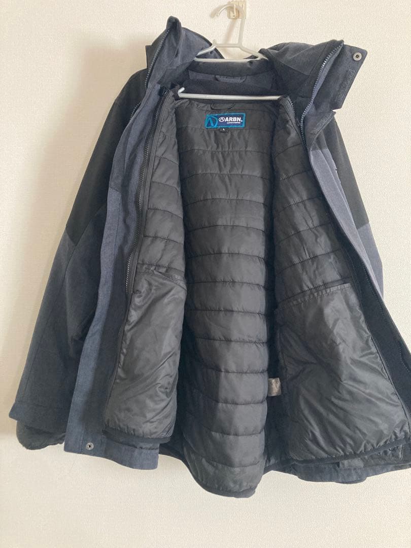 ARBN スキーウェア　メンズ　Lサイズ　上下セット