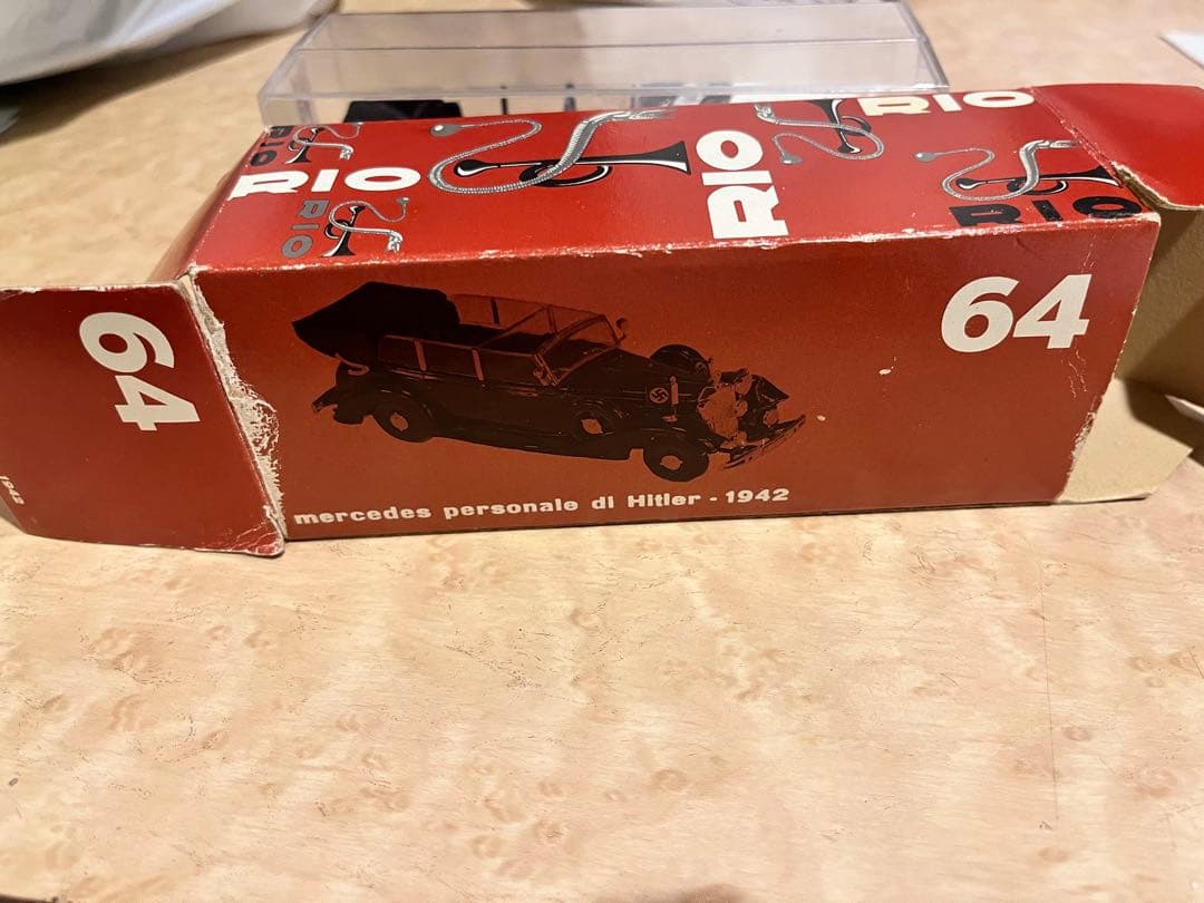 国家リーダー　ヒトラー ベンツ770K 1/43 Rio