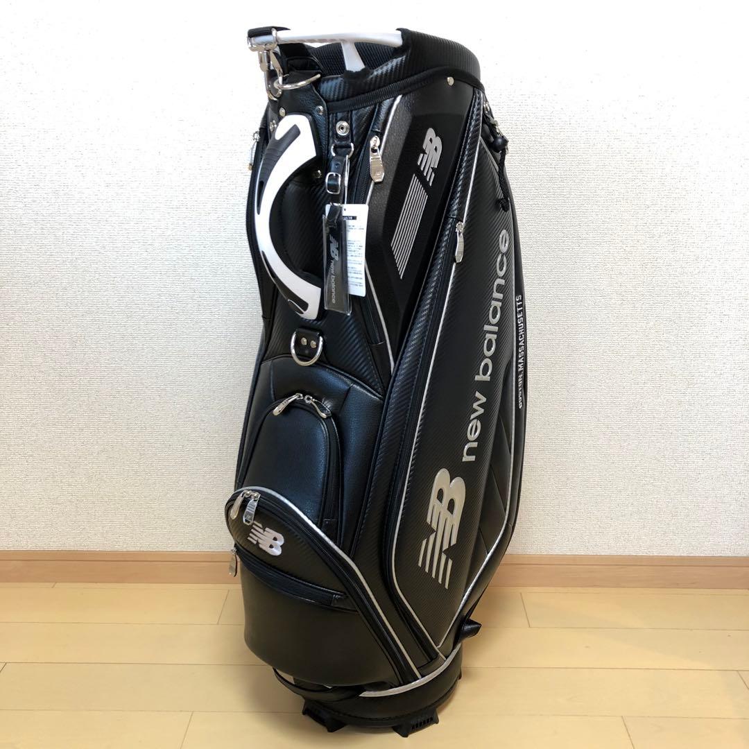 【新品】new balance golf キャディバッグ　ブラック　9型