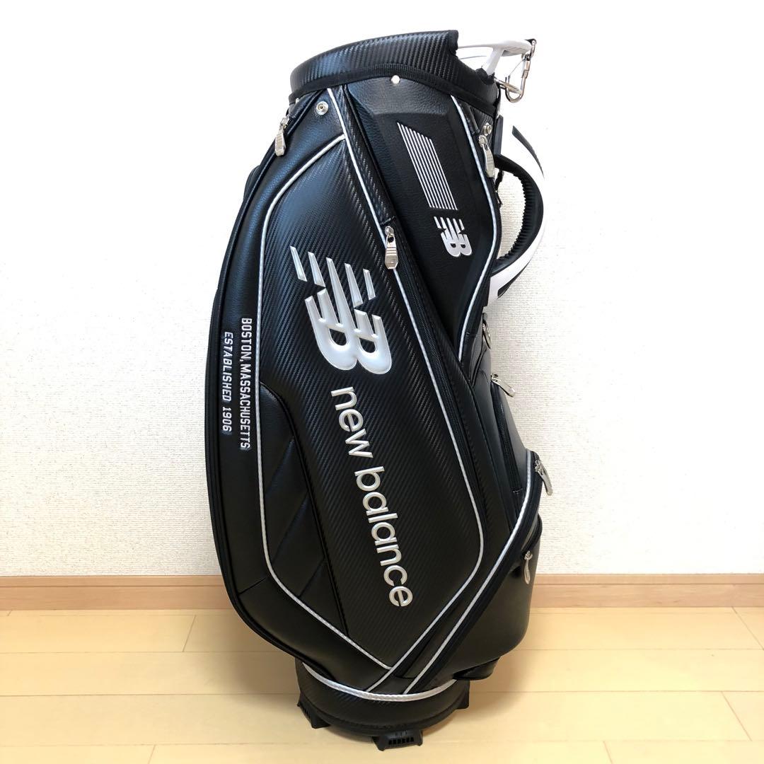 【新品】new balance golf キャディバッグ　ブラック　9型