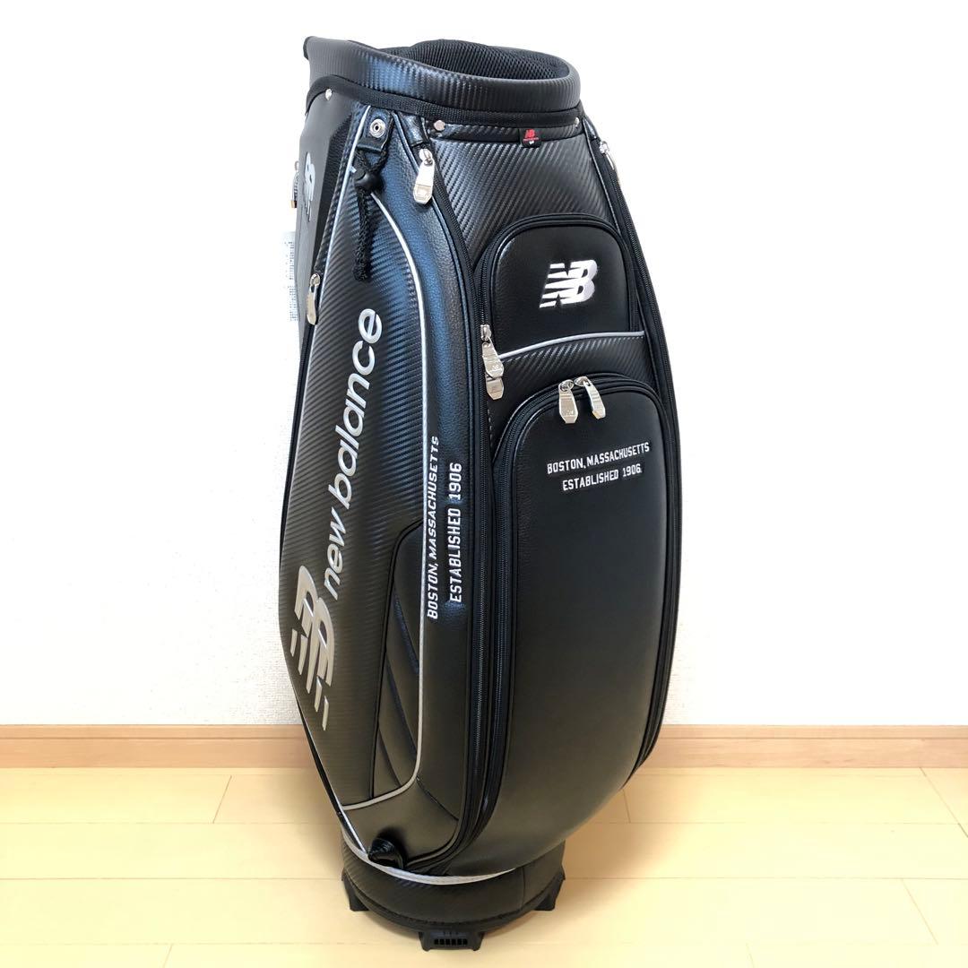 【新品】new balance golf キャディバッグ　ブラック　9型