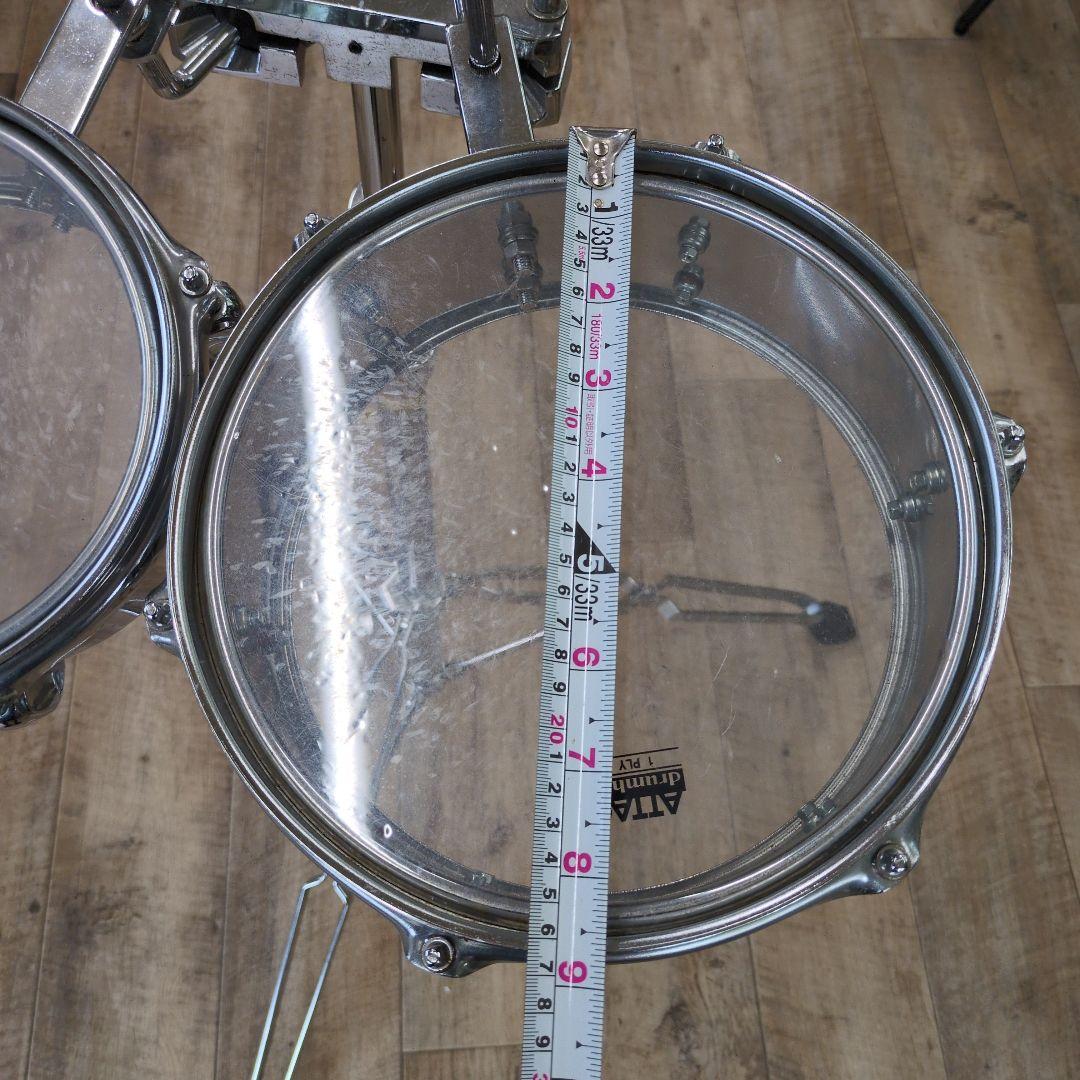 ミニティンバレス　TAMA スタンドとティンバレス大小のセット