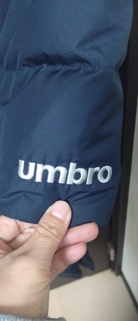 saki⑧Umbro ネイビー ベンチコート
