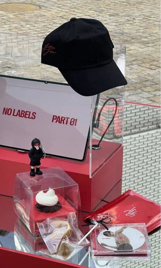 NO LABELSPART01 公開収録 リスパ　ヨンジュン　特典　キャップ