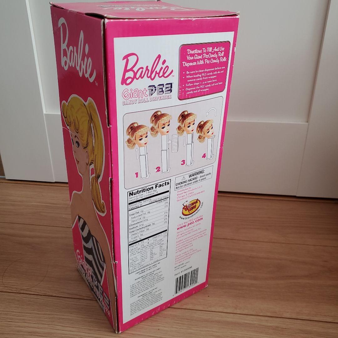 Barbie バービー PEZ　ペッツ　ジャイアントペッツ　2009年