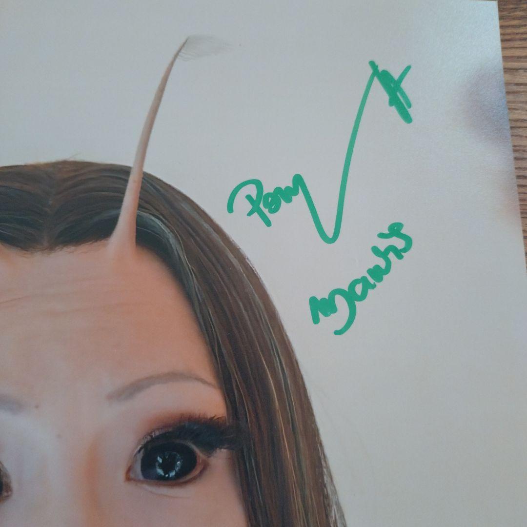 ポム・クレメンティエフ　直筆サイン　8×10インチ オートグラフ　マンティス