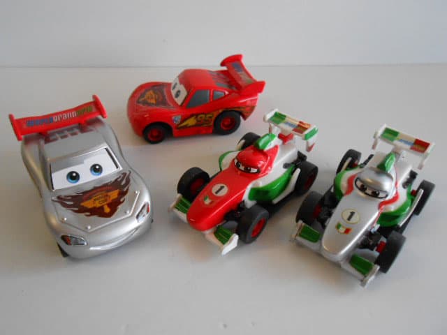 ♯Jua10FT カーズ プルバック レーサーカー シルバー 全6種