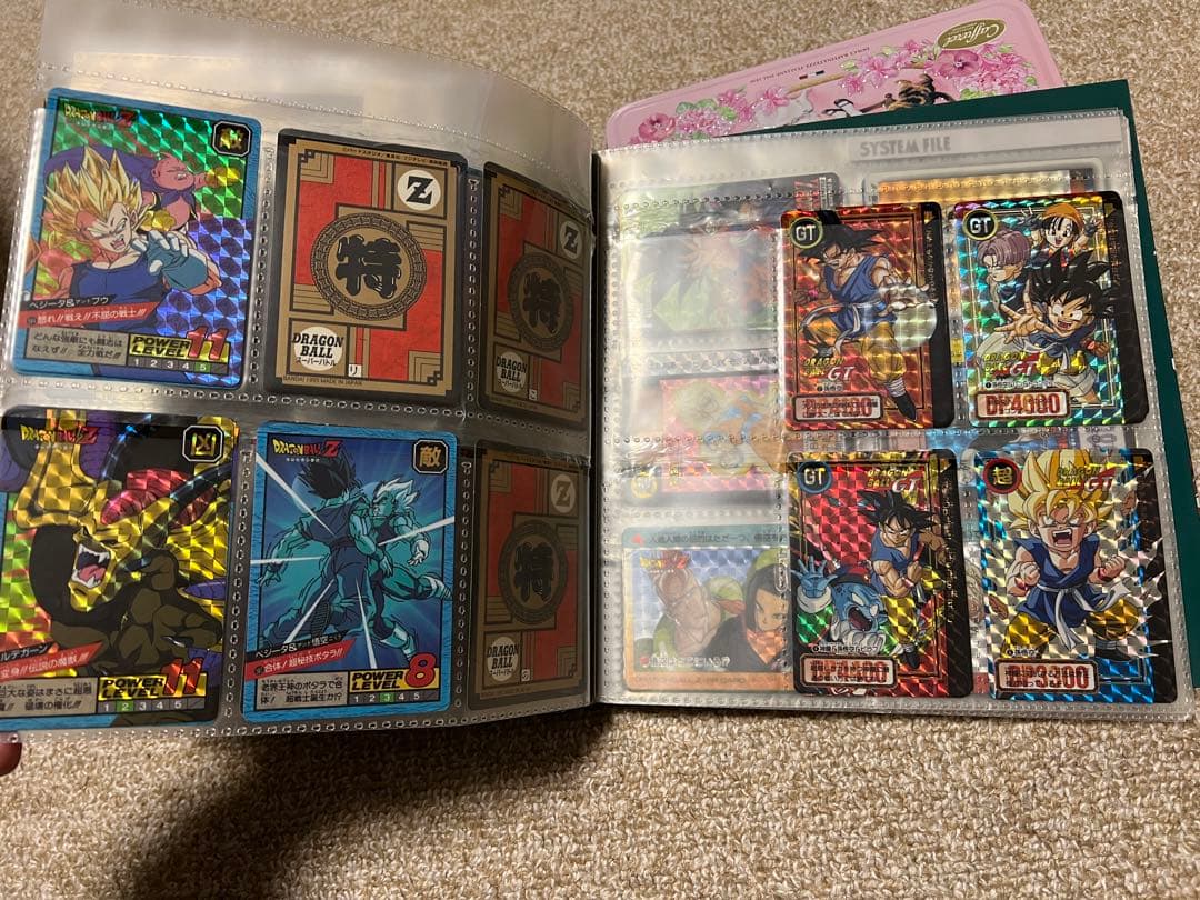 美品 ドラゴンボール カードダスステーション システムファイル  カードダス