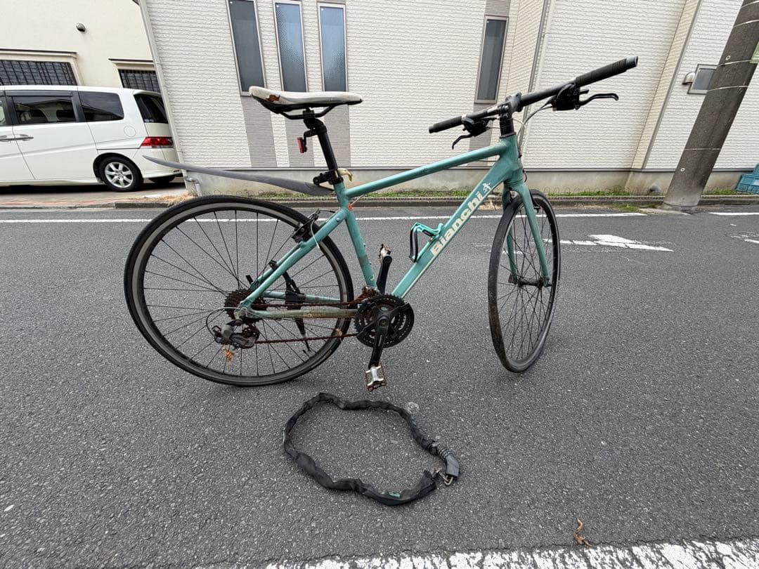 Bianchi クロスバイク　ジャンク