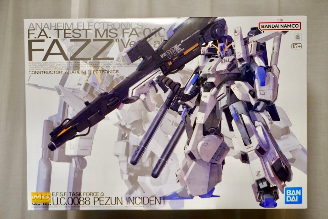 MG FAZZ Ver.Ka 1/100 プラモデル 再販　 未開封品