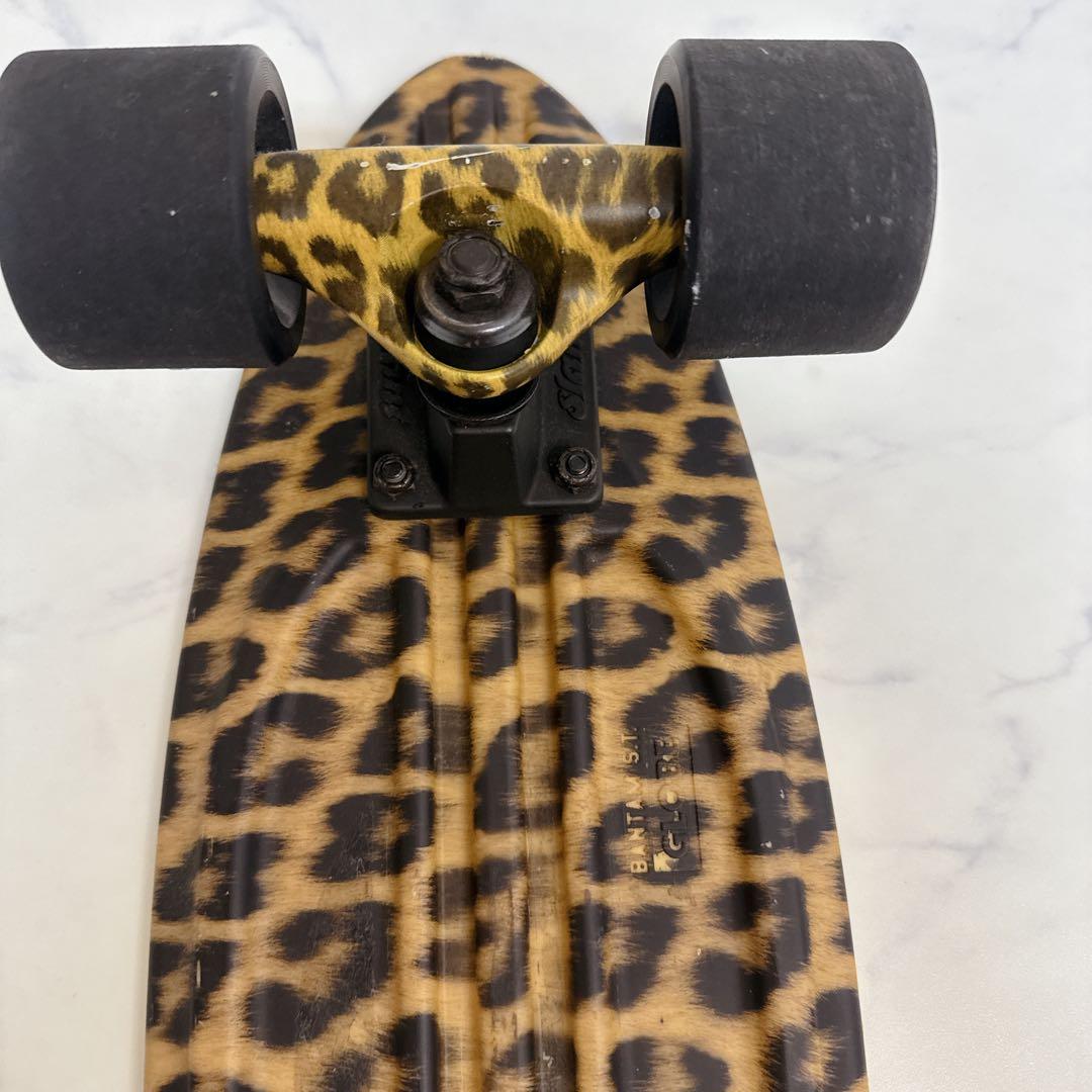 GLOBE ミニクルーザー 豹柄 レオパード