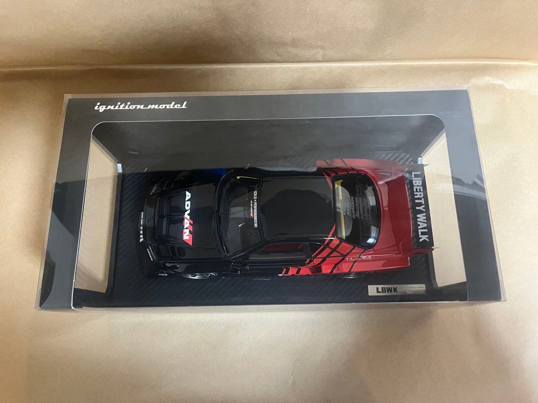 ミニカー 1/18 LB-ER34 Super Silhouette SKYLINE