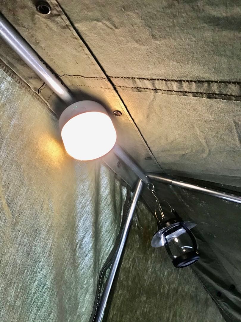 取説付き《フォックスベース仕様⭐︎》二股フレーム＋棟ポール　快適空間らくらく設営⭐︎