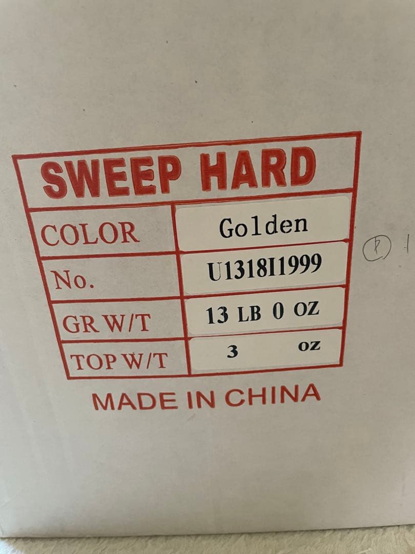 SWEEP HARD ゴールドボウリングボール