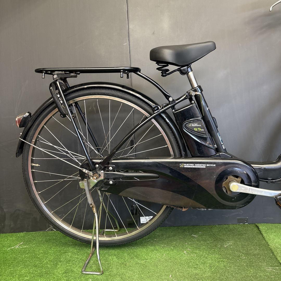 電動自転車 Panasonic GYUTTO ブラック 3人乗り対応　71★