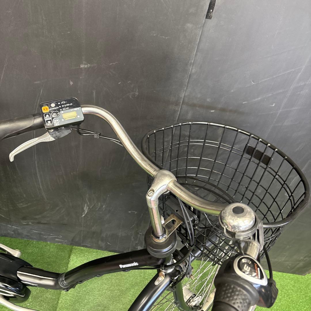 電動自転車 Panasonic GYUTTO ブラック 3人乗り対応　71★