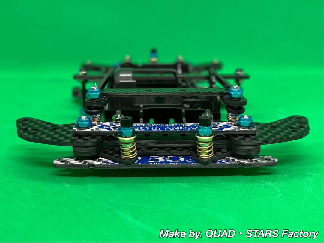 【ミニ四駆・FM-A】2軸ATピボット＋1軸アンカー＋リヤスキッド【30周年】