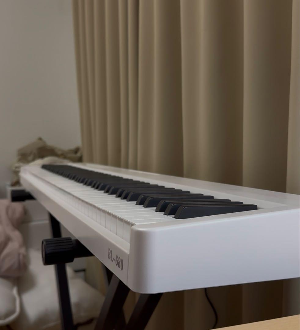 KIMFBAY電子ピアノ 88鍵盤スタンド付き