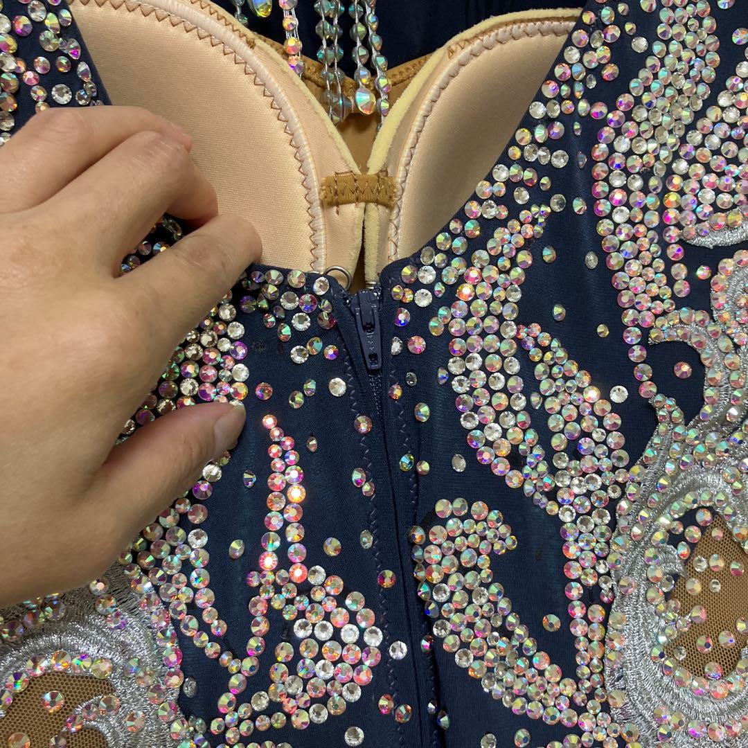 社交ダンス　ラテンのデモドレス。Mサイズ