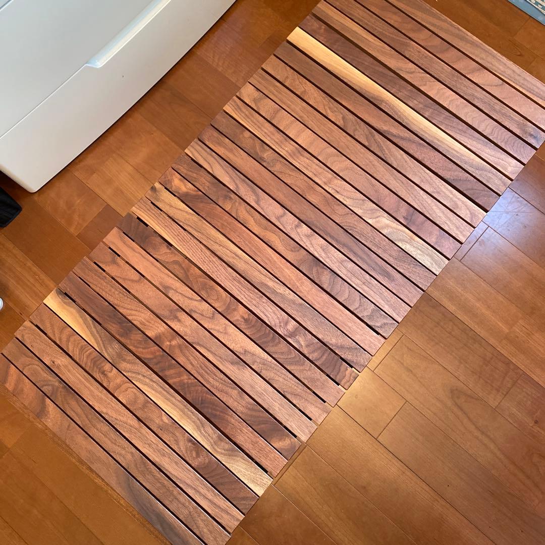 what we want ロールトップテーブル　大　ウォールナット