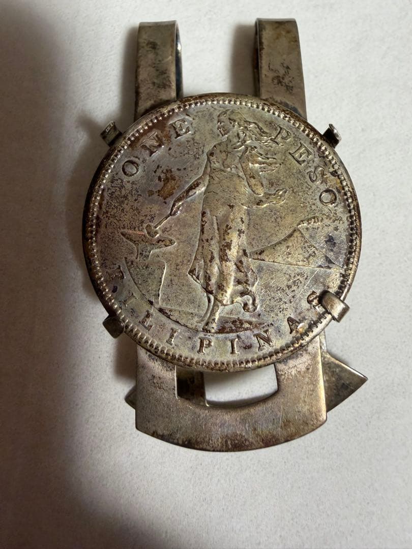 1909年 フィリピン 1ペソ 銀貨