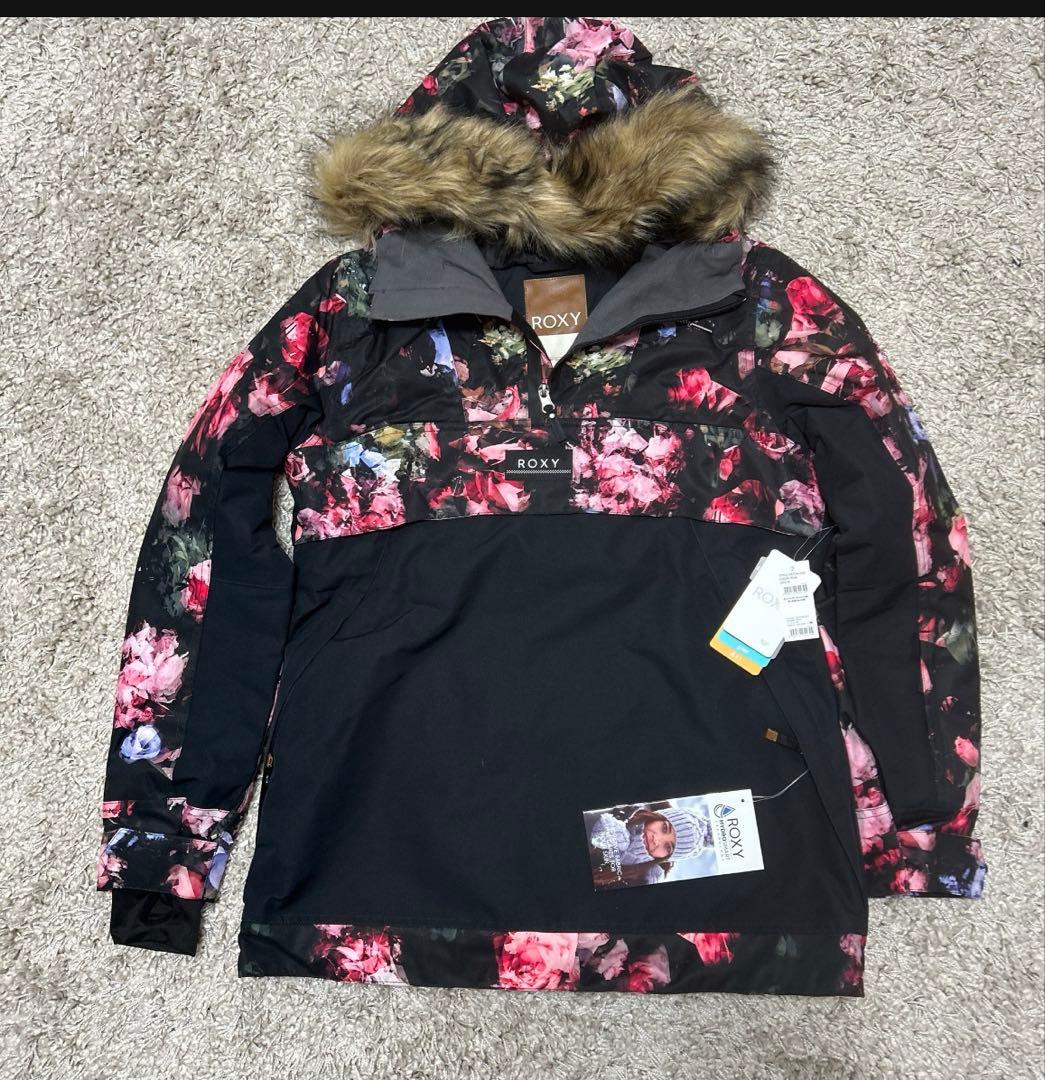 ROXY フラワープリント アノラック M 新品