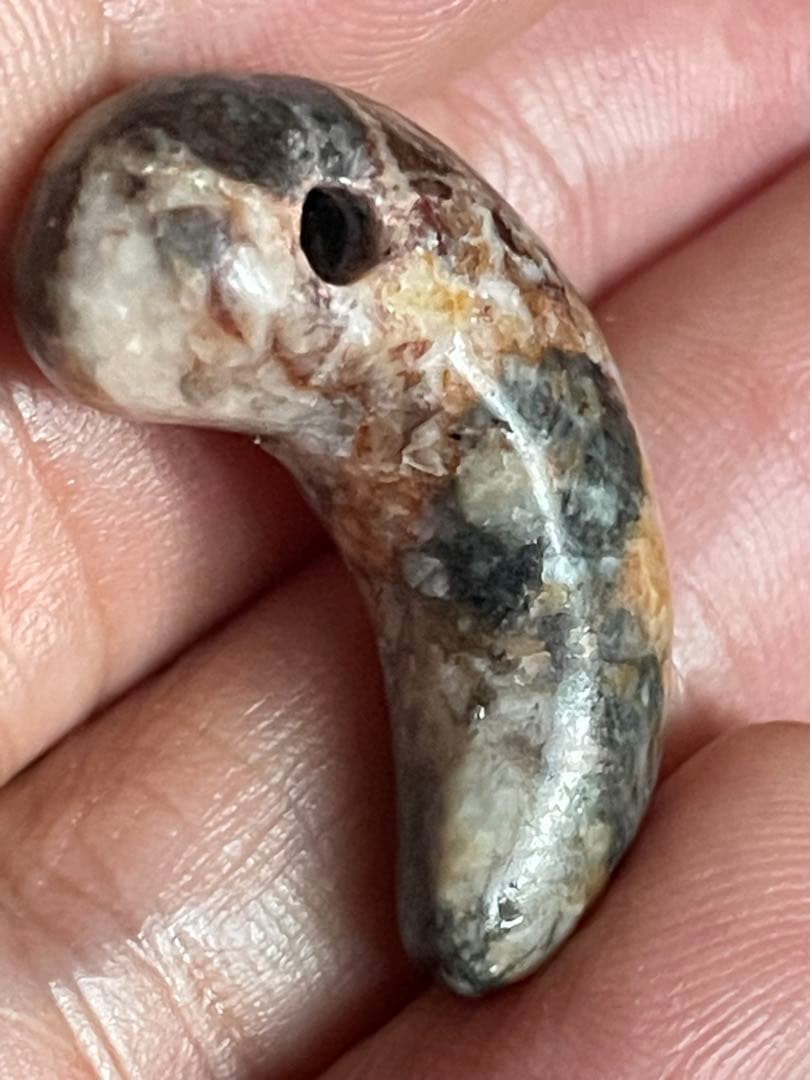 弥生〜古墳時代勾玉　変成岩？