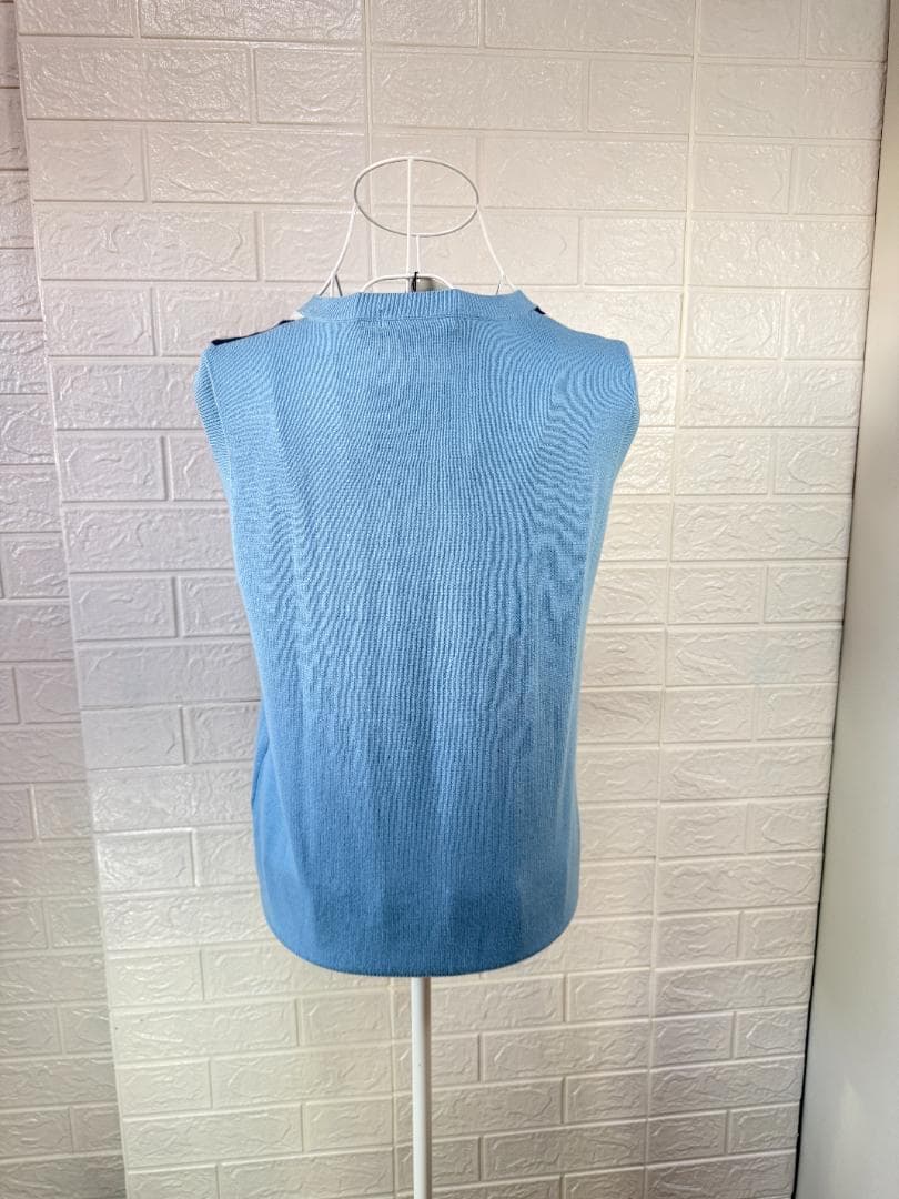 23区スポーツ ゴルフ ニットベスト S 新品タグ付き