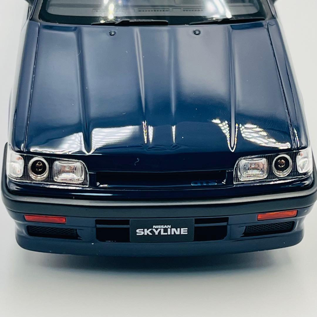 美品 京商 1/18 SAMURAI 日産 スカイラインGTS-R ブルー