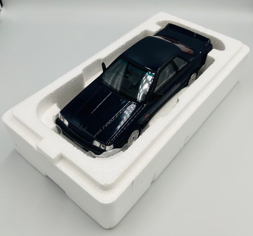 美品 京商 1/18 SAMURAI 日産 スカイラインGTS-R ブルー