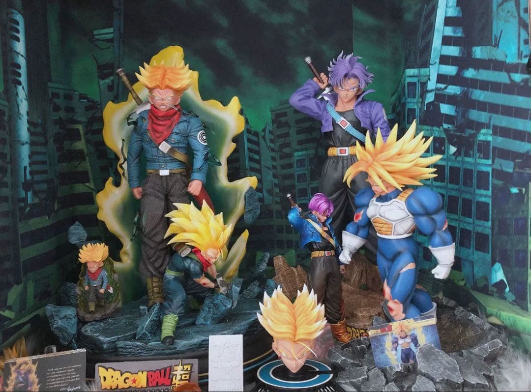 ドラゴンボール トランクス ガレキ ガレージキット スタチュー X⑦